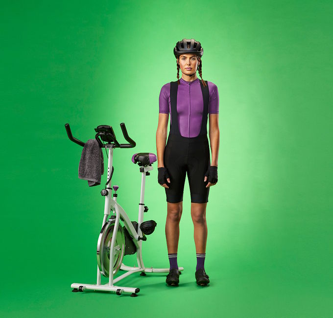 helmet, person, fitness, gym, working out, footwear, shoe, e-scooter, vehicle, shorts