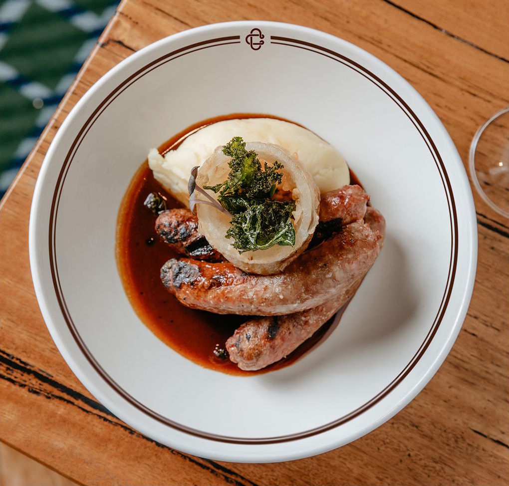 food, food presentation, plate, meat, mutton, meal, bread